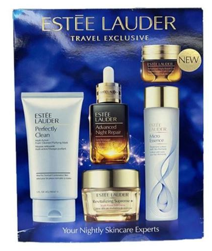 Estee Lauder Travel Exclusive Wake Up Beautiful Brighten Hydrate And Reignite Your Radiance.