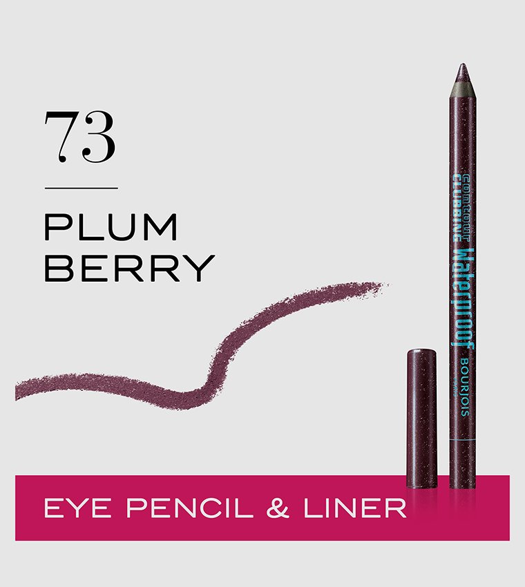 Bourjois Contour Clubbing Waterproof Pencil & Liner - 73 Plum Berry