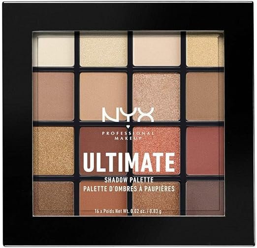 NYX PROFESSIONAL MAKEUP Ultimate Shadow Palette, Warm Neutrals 03