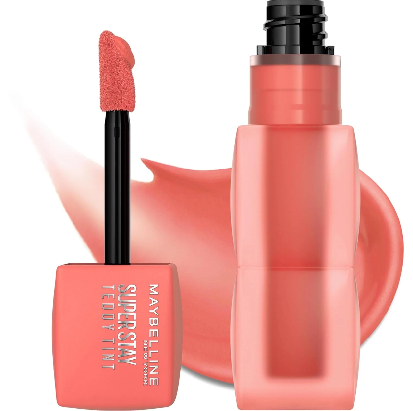 Maybelline Super Stay Teddy Lip Tint , Long Lasting Matte Lipstick.