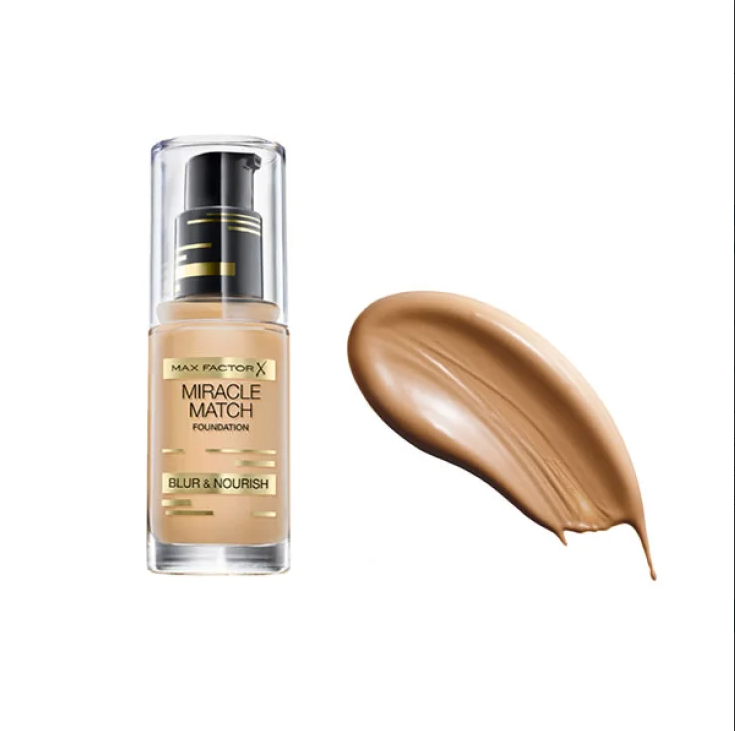 Max Factor Miracle Match Foundation -  Blur & Nourish Bronze 80