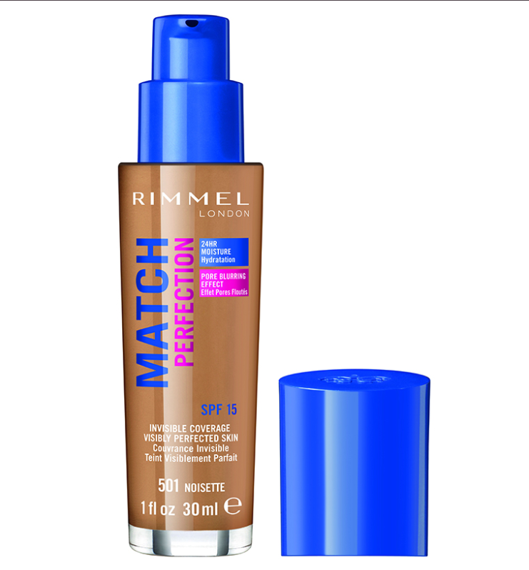 Rimmel Match Perfection Foundation 501 Noisette 30 ml