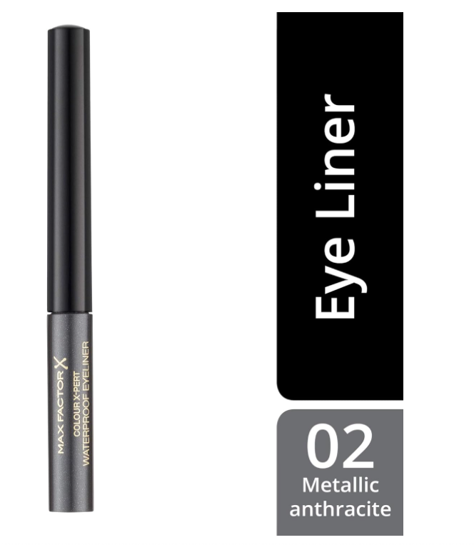 Max Factor Colour Expert Eyeliner, 02 Metallic Anthracite, 1.7 ml