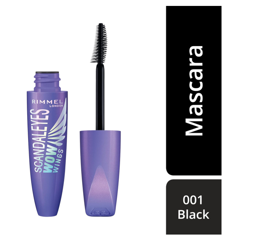 Rimmel London, Scandaleyes Wow Wings Mascara, Black, 12ml