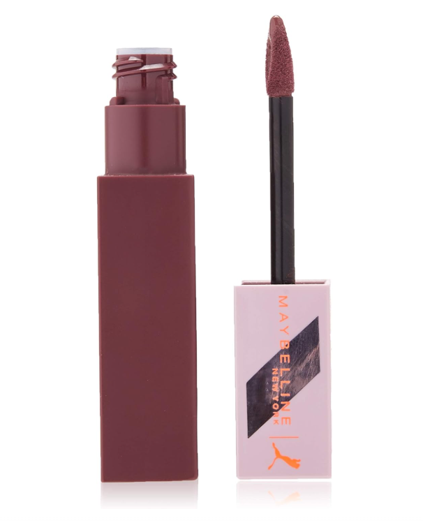 Maybelline New York Puma Edition Super Stay Matte Ink, Lipstick, 12 Unstoppable, 5ml