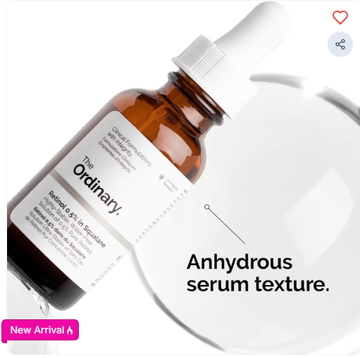 The Ordinary Retinol 0.5% in Squalane - 30ml