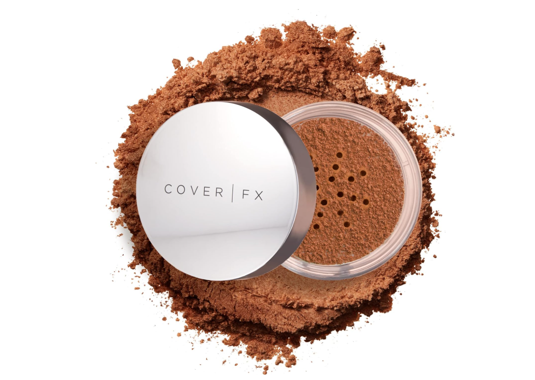 COVER FX Illuminating Setting Powder - Shade Deep - Radiant Loose Makeup Finishing Powder