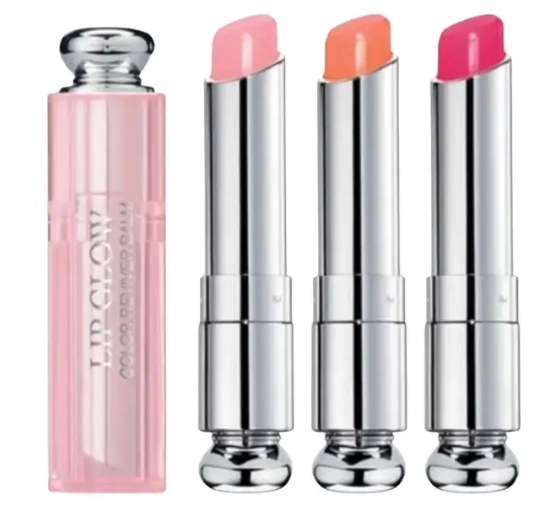 dior addict Diore Addict Lip Glow Lip Balm Kit - Coral 004 & Pink 001&012 (3 x 3.2g)