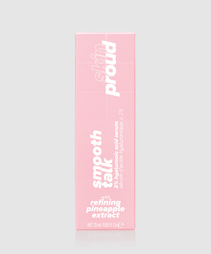 Skin Proud Smooth Talk 2% Hyaluronic Acid Gel Serum White 25ml