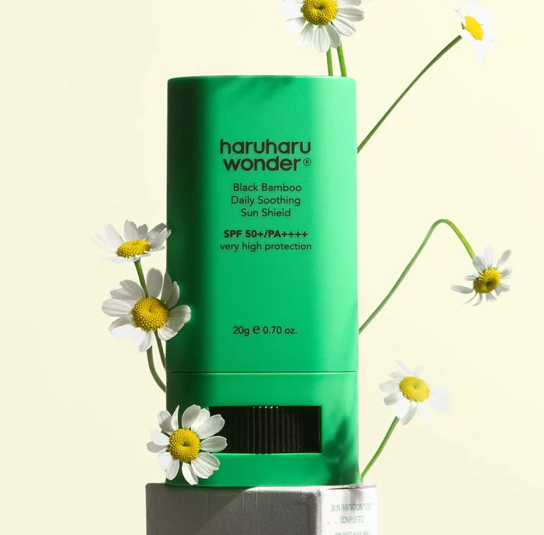 Haruharu wonder Black Bamboo Daily Soothing Sun Shield SPF50+ PA++ 20g