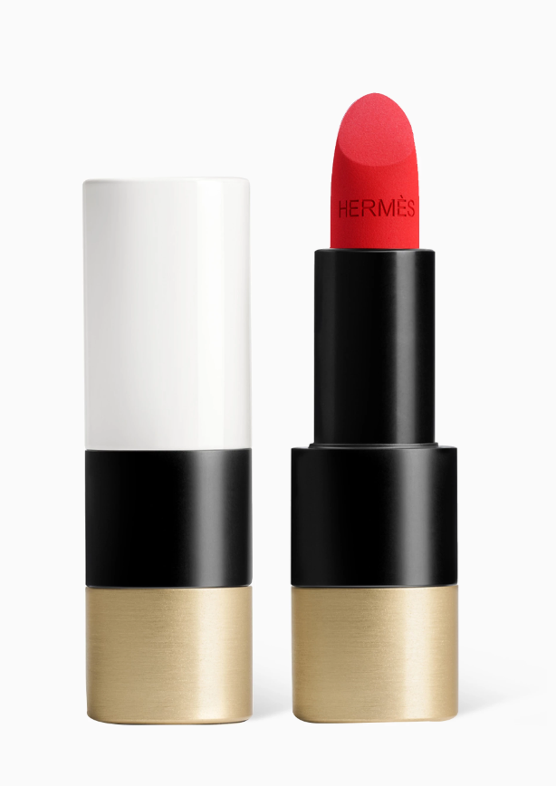 HERMES Rouge Hermes Matte Lipstick, 64 Rouge Casaque 3g