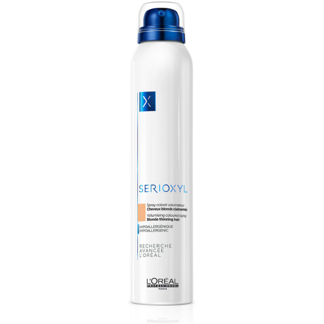 LOREAL SERIOXYL VOLUMISING COLOURED SPRAY 200ML ( BLONDE )