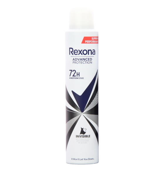 Rexona Advanced Protection 72 H INVISIBLE 200 ML