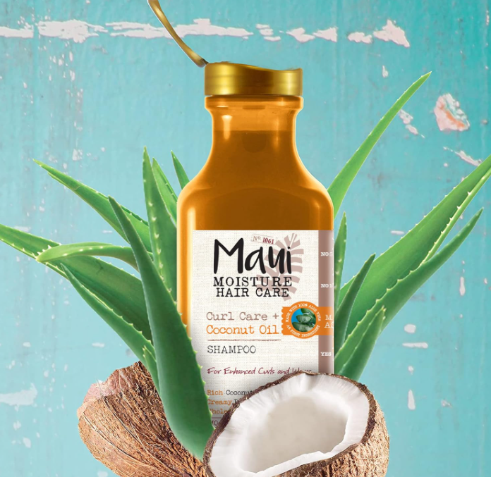 Maui Moisture Hair Care, Curl Care+, Coconut oil, Shampoo for Enhanced Curls and Waves, 385 ml