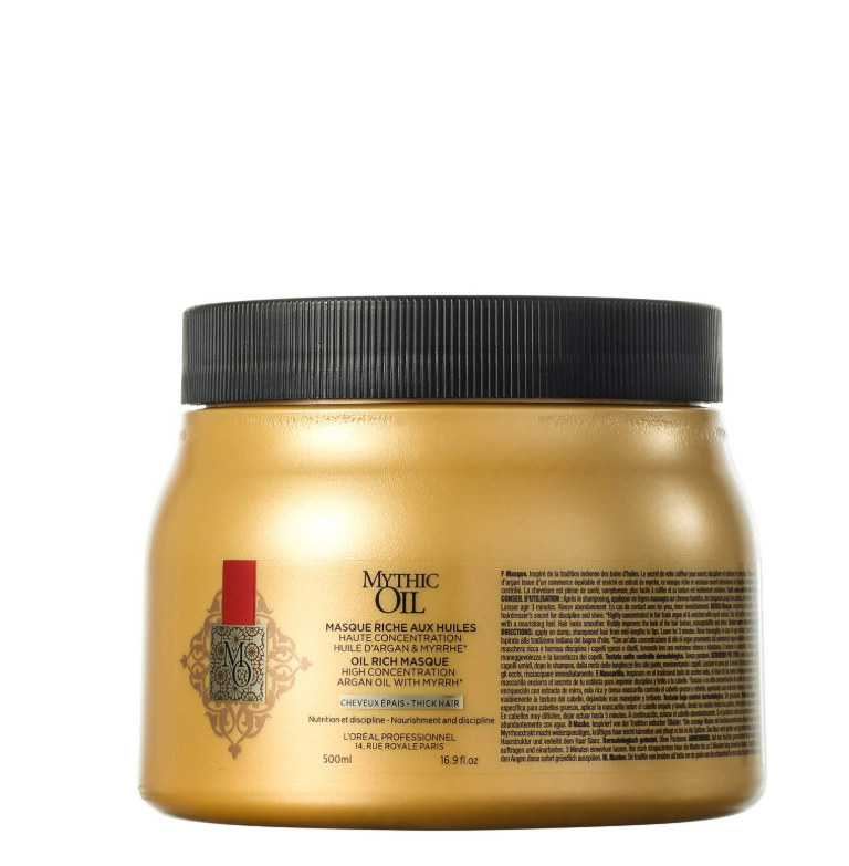 L.oreal Professionnel Mythic Oil Oil Rich Masque High Concentration Argan 500mL