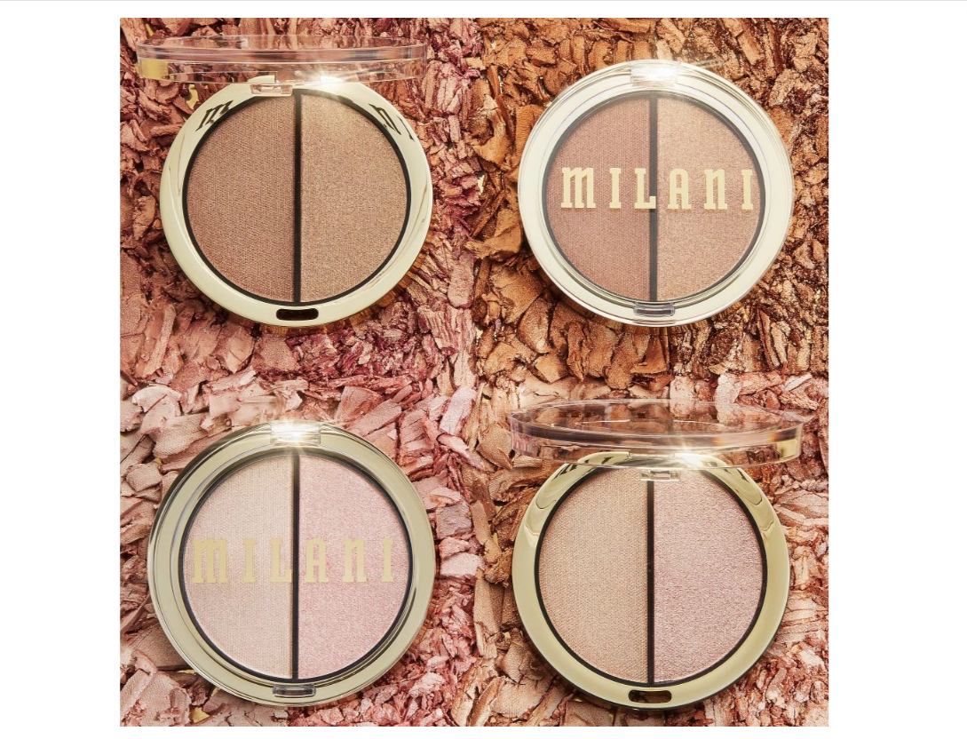 MILANI HIGHLIGHTER DUO CREME & POWDER