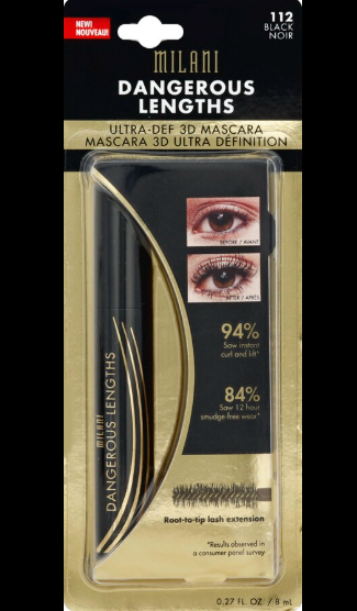 Dangerous Lengths Ultra Def 3D Mascara 112 Black Noir