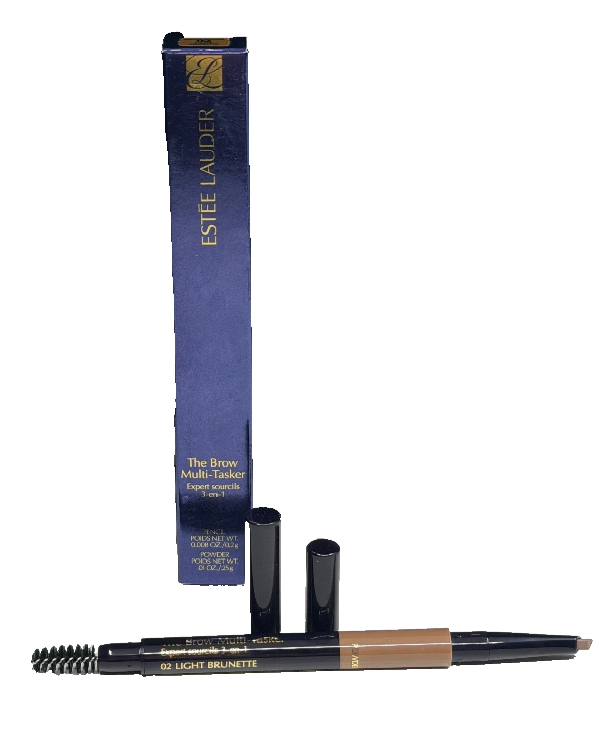 ESTEE LAUDESTEE LAUDER The Brow Multi-Tasker 02 Light BrunetteER The Brow Multi-Tasker 04 DARK BRUNETTE