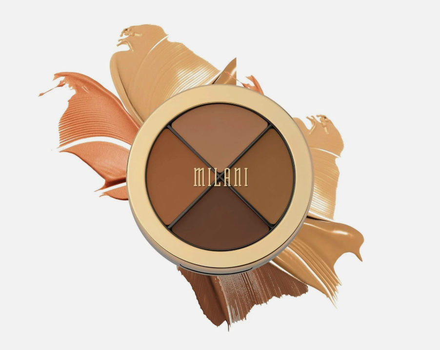 MILANI Conceal + Perfect All-In-One Concealer Kit - Shade 04 Dark | Multi-Purpose Coverage & Contouring