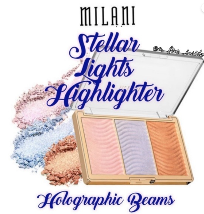 Milani Stellar Lights Highlighter Palette -02 Holographic Beams