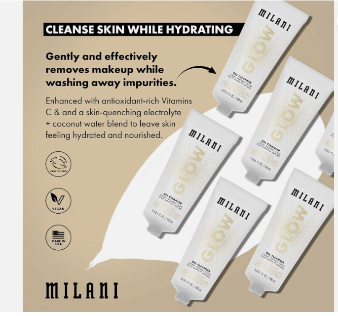 Milani Glow Gel Cleanser