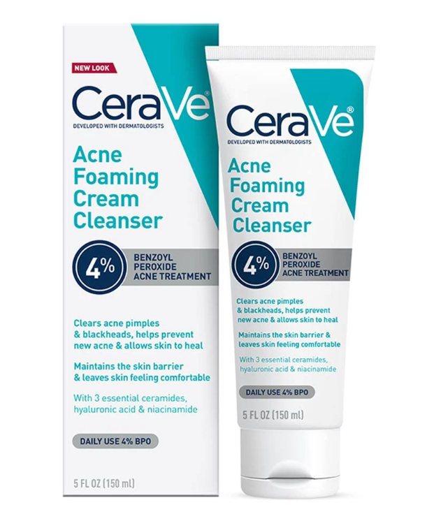 Acne Foaming Cream Cleanser 4%