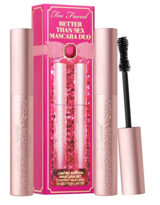 Too Faced Better Than Sex Mascara Duo - (2) 0.27 oz / 8 ml Black