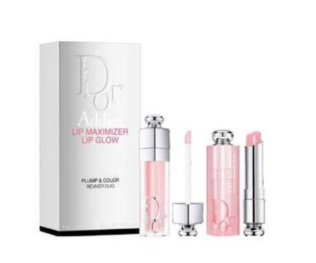 Dior Travel Duo Lip Glow + Lip Maximizer
