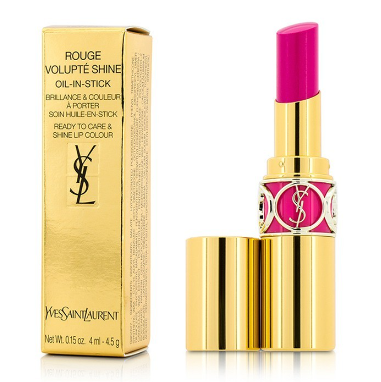 YSL Rouge Volupte Shine Oil in Stick Lip Colour-50 Fuchsia Stiletto