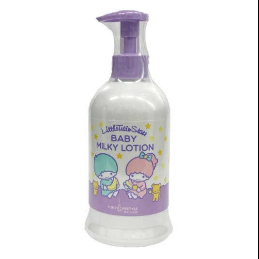 Little Twin Stars  Hanajirushi Baby Milky Lotion (Emulsion) 300g