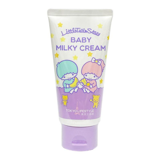 Little Twin Stars  Hanajirushi Baby Milky Cream (Cream) 70g Tokyo Seikatsu-kan x Little Twin Stars Kiki & Lala Collaboration Limited Edition