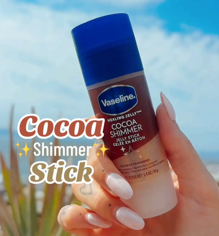 Vaseline Healing Jelly Cocoa Shimmer Jelly Stick 40g