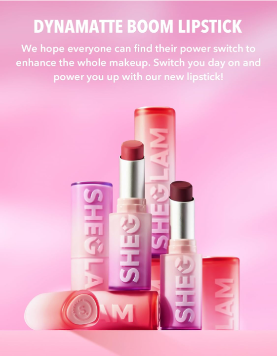 Sheglam Dynamatte Boom Long-lasting Matte Lipstick