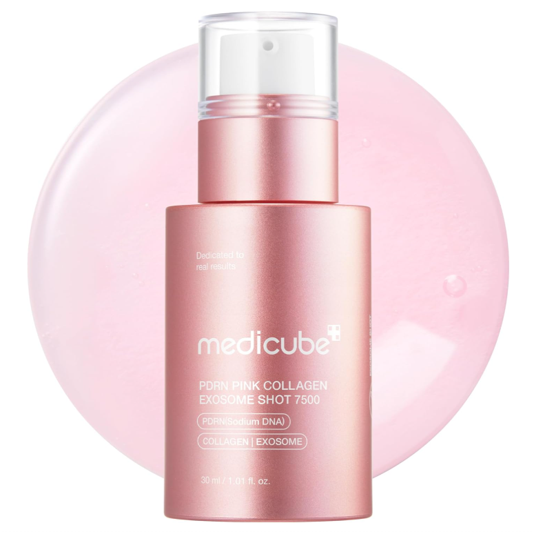 O- MEDICUBE PDRN PINK EXOSOME SHOT SERUM 7500 30ml
