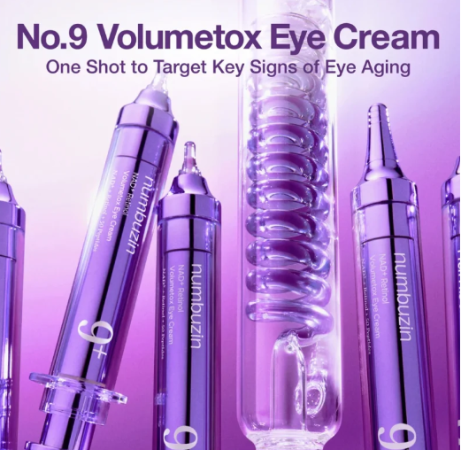 NUMBUZIN VOLUMETOX EYE CREAM NAD + RETINOL + 50 PEPTIDES 10ML