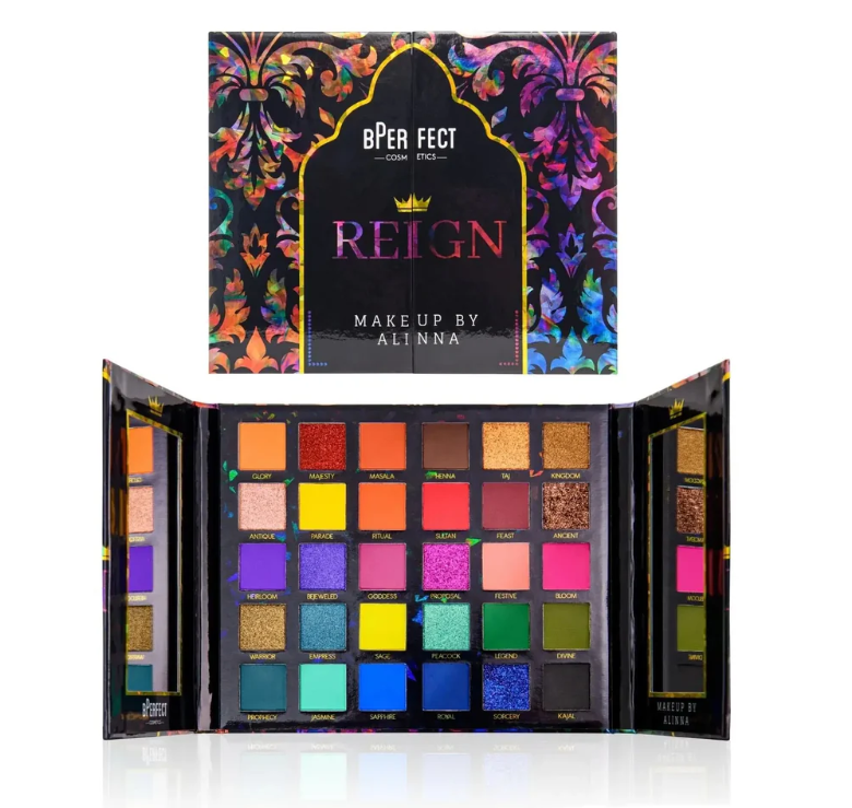 BPERFECT X Makeup by Alinna REIGN PALETTE Paleta
