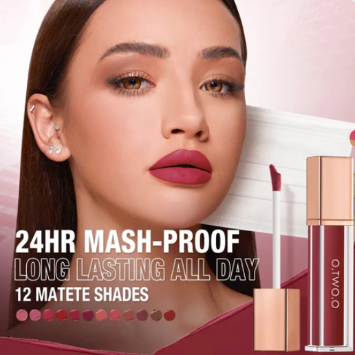O.TWO.O HIGH ENERGY HEAVY MIST MATTE LIP GLAZE