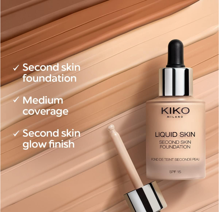 KIKO Milano Liquid Second Skin Foundation