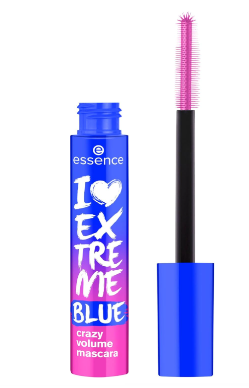 essence I LOVE EXTREME BLUE crazy volume mascara