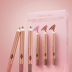 CHARLOTTE TILBURY PILLOW TALK ICONIC MINI LIP CHEAT TRIO  3 X POID